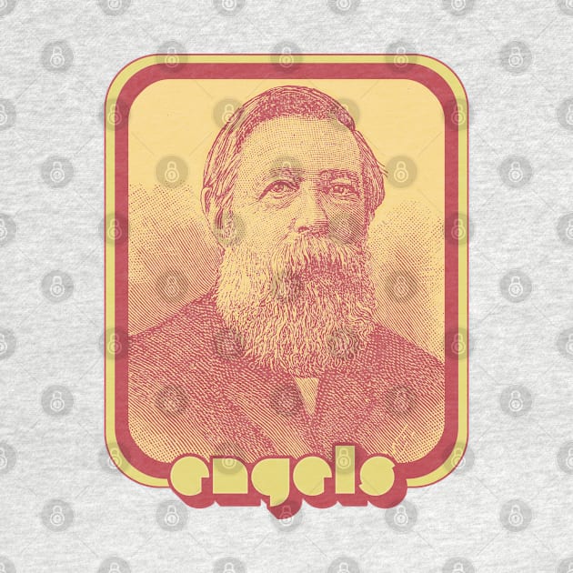 Friedrich Engels // Retro Aesthetic Fan Art Design by DankFutura